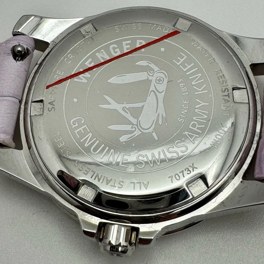 Wenger Ladies Sport Elegance Watch Lavender Band NWT